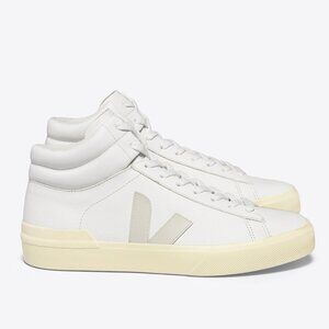 EUC Veja Minotaur Hightops in White Pierre Butter  - Women's 9/Men's 7